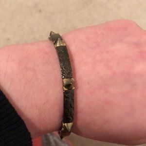 Gold Spiked Bracelet